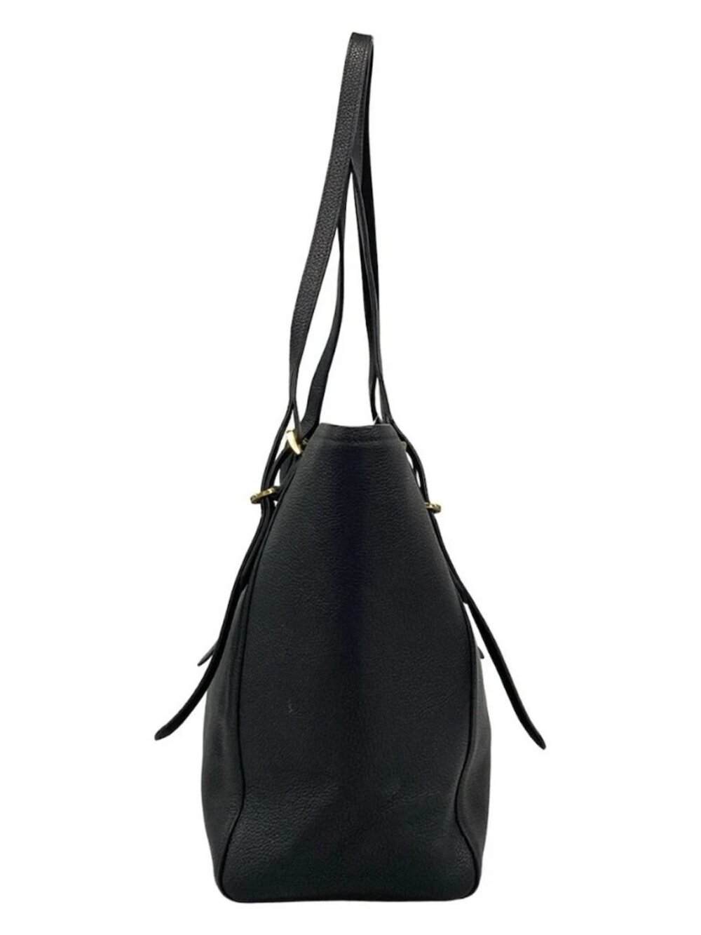 PRADA Vittelograin tote bag 1BG301 Black Leather Women's Tote Bag - Picture 5 of 15